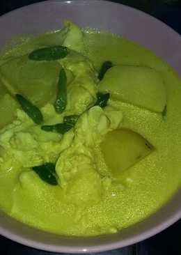 Gulai kuning telur&kentang
