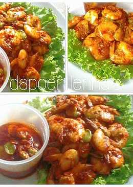 Udang balado saus padang ala dapoer lenna's