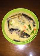 Tuna asap kuah santan