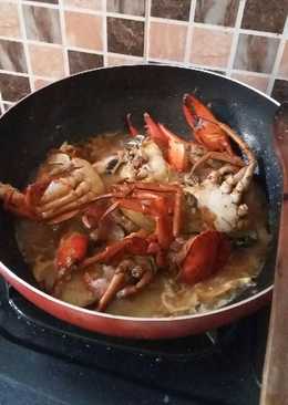 Kepiting cabe ala Singapore