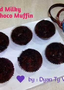 Muffin Cokelat Susu Kukus