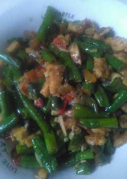 10) Tumis Tempe Kacang Panjang Sedap