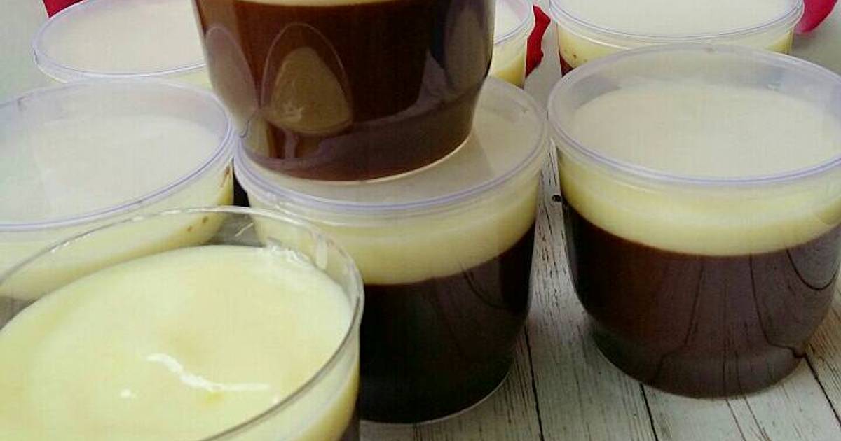 190 resep puding vla cup  enak dan sederhana Cookpad