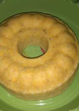 Bolu pisang tanduk kukus no mixer