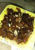 Kulit sapi tumis manis