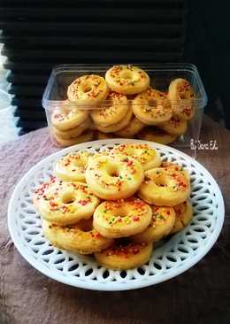 Donuts cookies (3 bahan, no mixer)