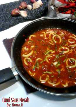 Cumi Saus Merah