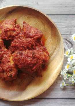 363 resep  ayam  bumbu  rujak  enak dan sederhana Cookpad