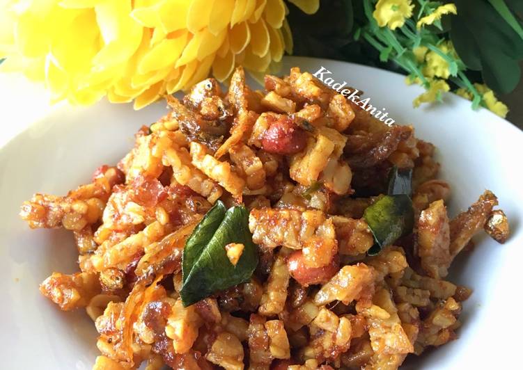 resep masakan Kering Tempe Pedas Manis