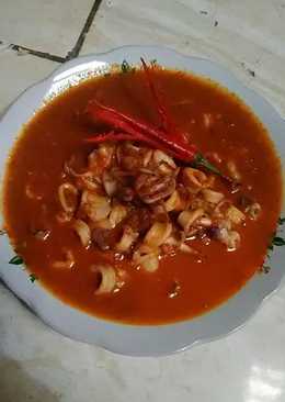 Cumi Sambal Merah Simple