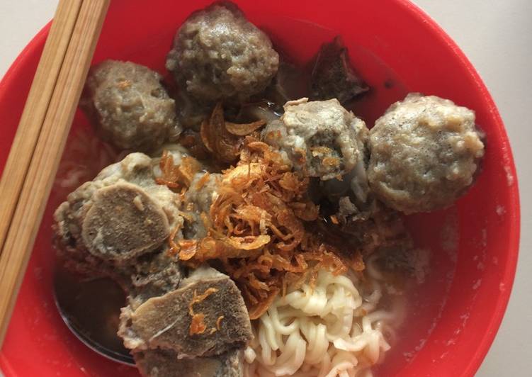 Resep Kuah bakso super gampang