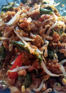Tumis oncom pedas