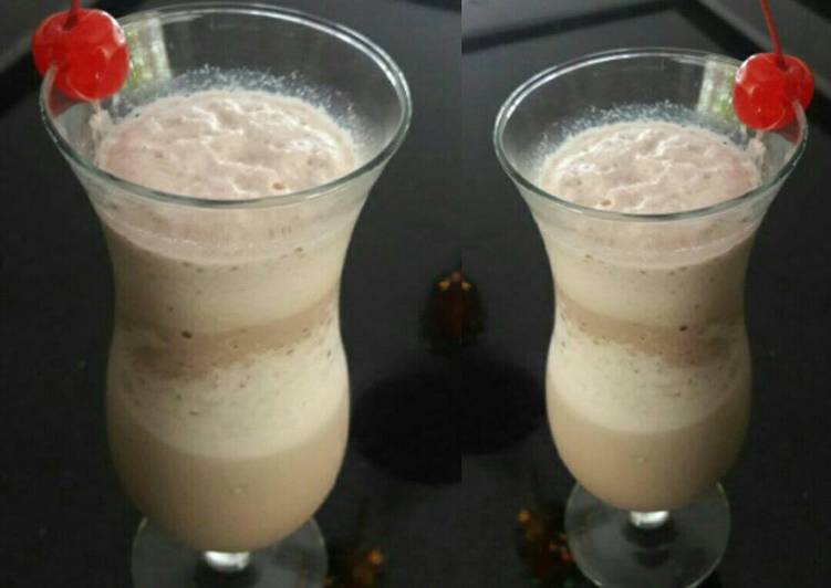 resep lengkap untuk Ice chocolate blend_