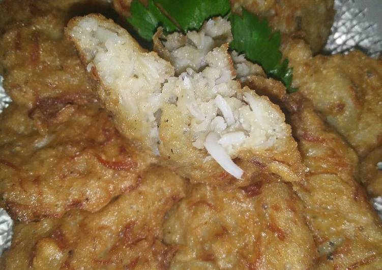 gambar untuk resep makanan Gimbal teri nasi