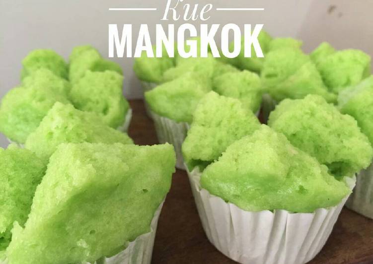 bahan dan cara membuat Kue Mangkok