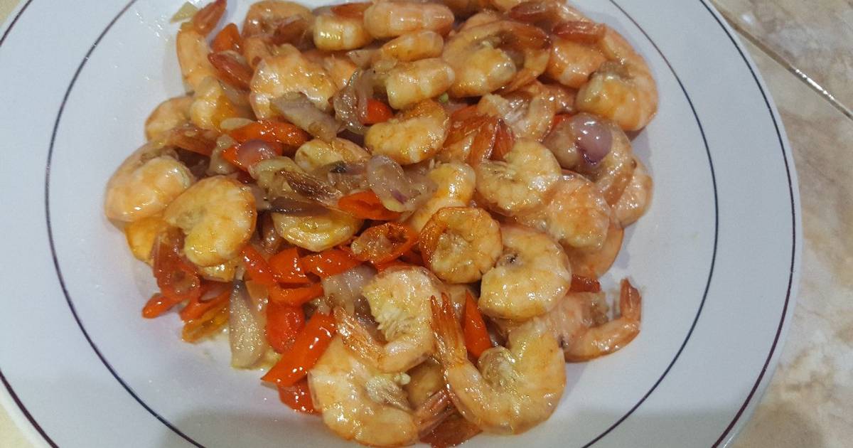 1 327 resep  udang  saus  tiram  enak dan sederhana Cookpad