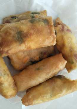 Lumpia goreng sederhana murah dan mudah