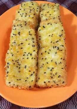 Tahu selimut wijen hitam