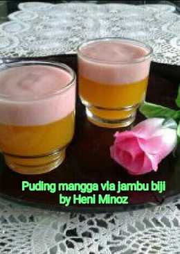 Puding mangga vla jambu biji ðŸ¨