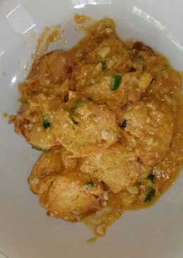 Tahu telur asin Enak dan Praktis