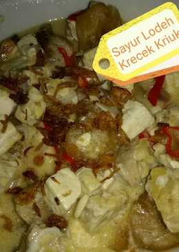 Sayur lodeh krecek kriuk