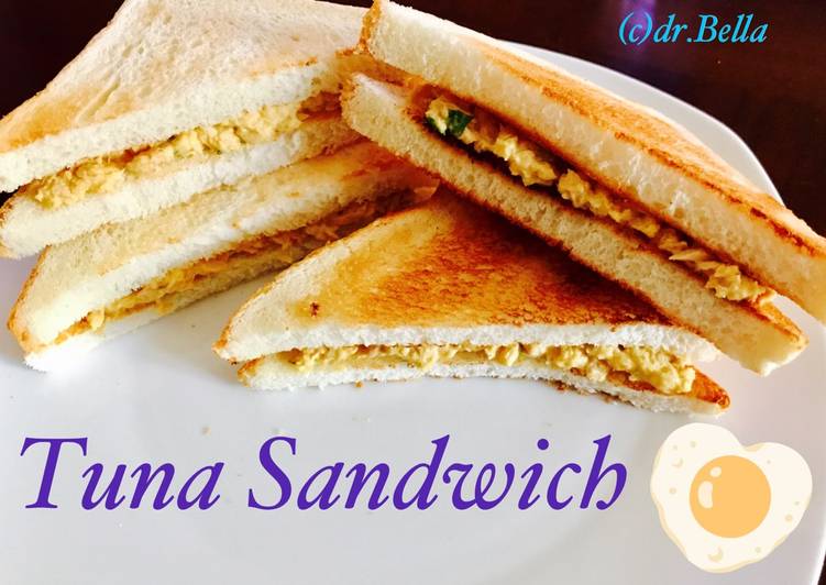 cara membuat My Delicious Tuna Sandwich with Secret Recipe