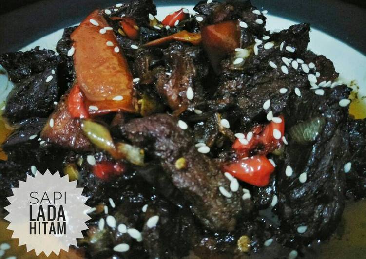 resep masakan Sapi lada hitam