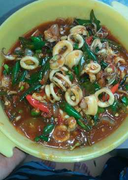 Cumi saos padang pedas