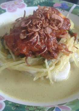 Lontong Sayur Banjar ala Herlin Widodo