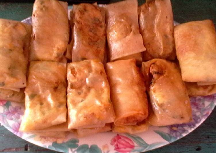 resep masakan Lumpia Goreng Isi Tahu Wortel