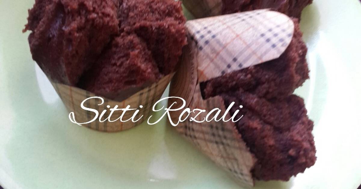 Resep Bolu Kukus Coklat No Egg, No Mixer Resep Bolu Kukus Coklat No Egg, No Mixer
