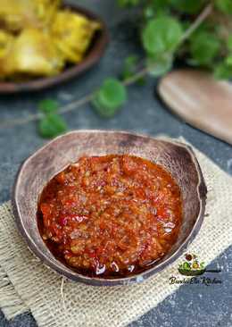 303 resep sambal  bajak  enak dan sederhana Cookpad