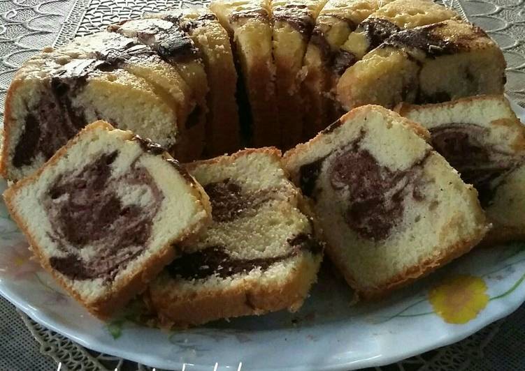 gambar untuk resep makanan Cake marmer P' Sahak