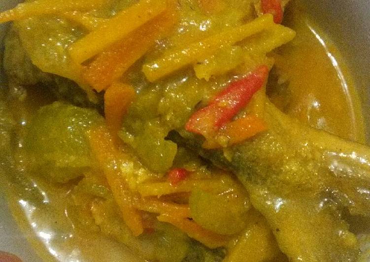 Resep Bandeng acar kuning