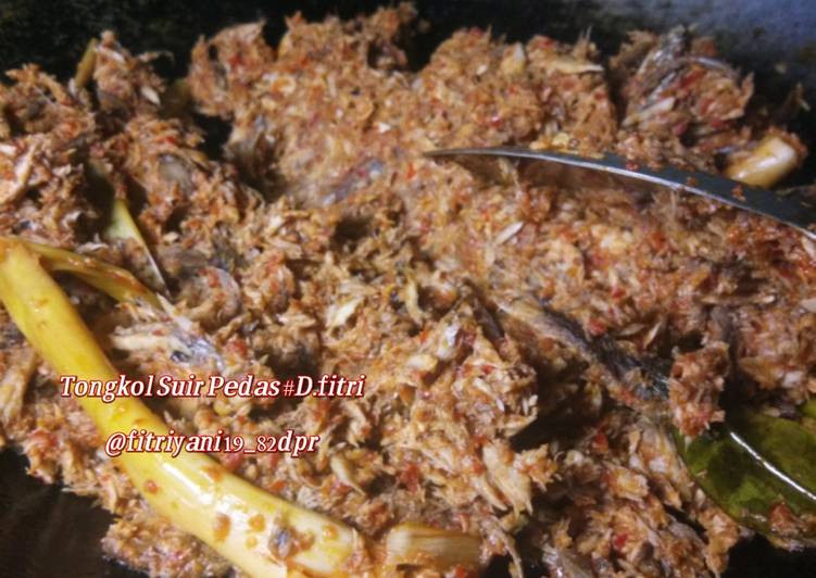 resep lengkap untuk ?? Tongkol Suir Pedas ?? #Dapur Fitri