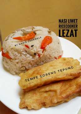 Nasi liwet simple duo ikan teri gurih