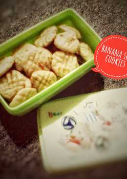 Banana Soft Cookies #kamismanis