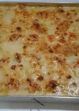 Kentang panggang udang creamy lapis keju