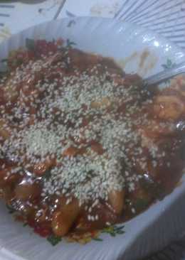 Tteokbokki ala anak kost ^^