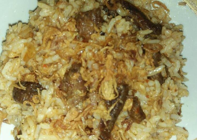 cara membuat Nasgor kambing #kitaBerbagi