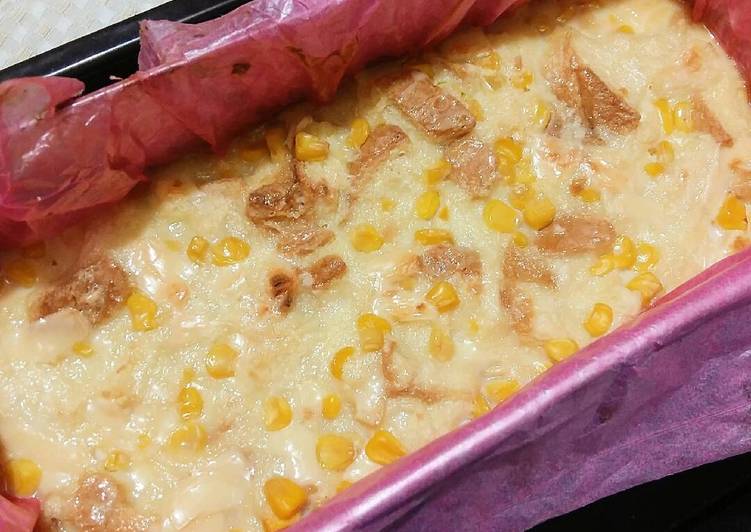 resep Puding Roti Jagung Manis