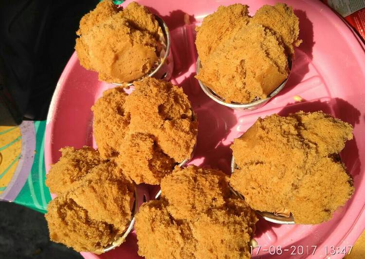 Resep Bolu kukus mekar cappucino no telur