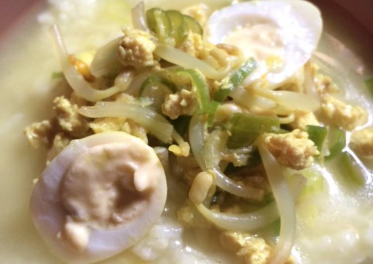 Soto ayam telur puyuh (mpasi 11+)