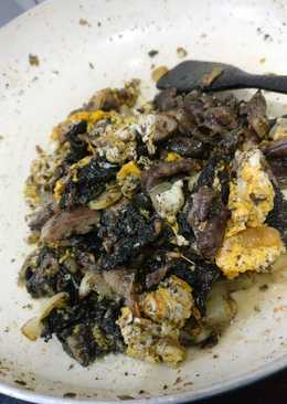 Jeroan rempah (menu ketogenic diet)