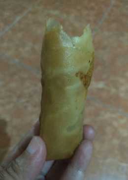 Lumpia isi rebung dan udang endang bambaannggg