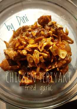 Chicken Teriyaki Fried Garlic Keto #Recook_BoenDy_Ketopad