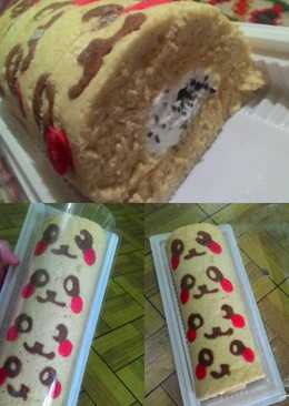 Japanese Roll Cake aka Bolu Gulung Jepang