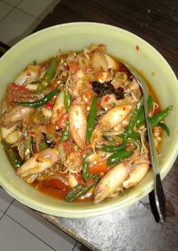 Sambal cumi asin pedas manis