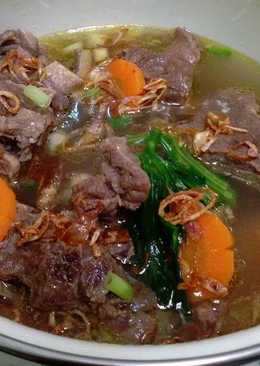 Sop Iga Sapi Sederhana & Kilat