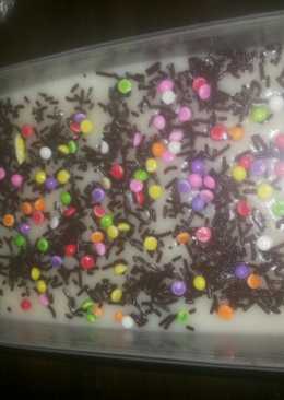 Puding Susu Kemilau Coklat